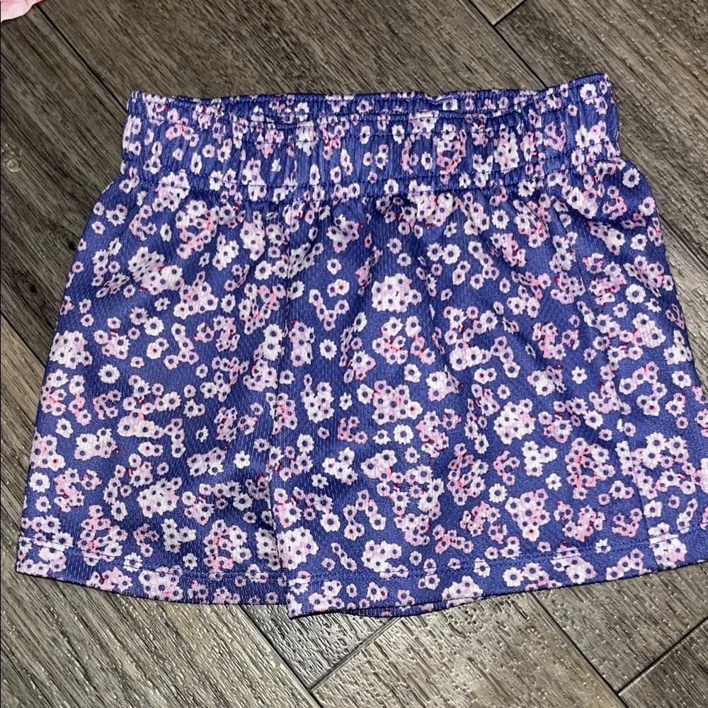 Under Armour Purple Floral Mini Skirt